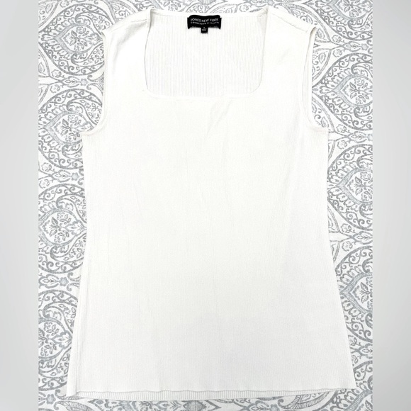 Jones New York Tops - JONES NEW YORK Classic Square-neck Tank